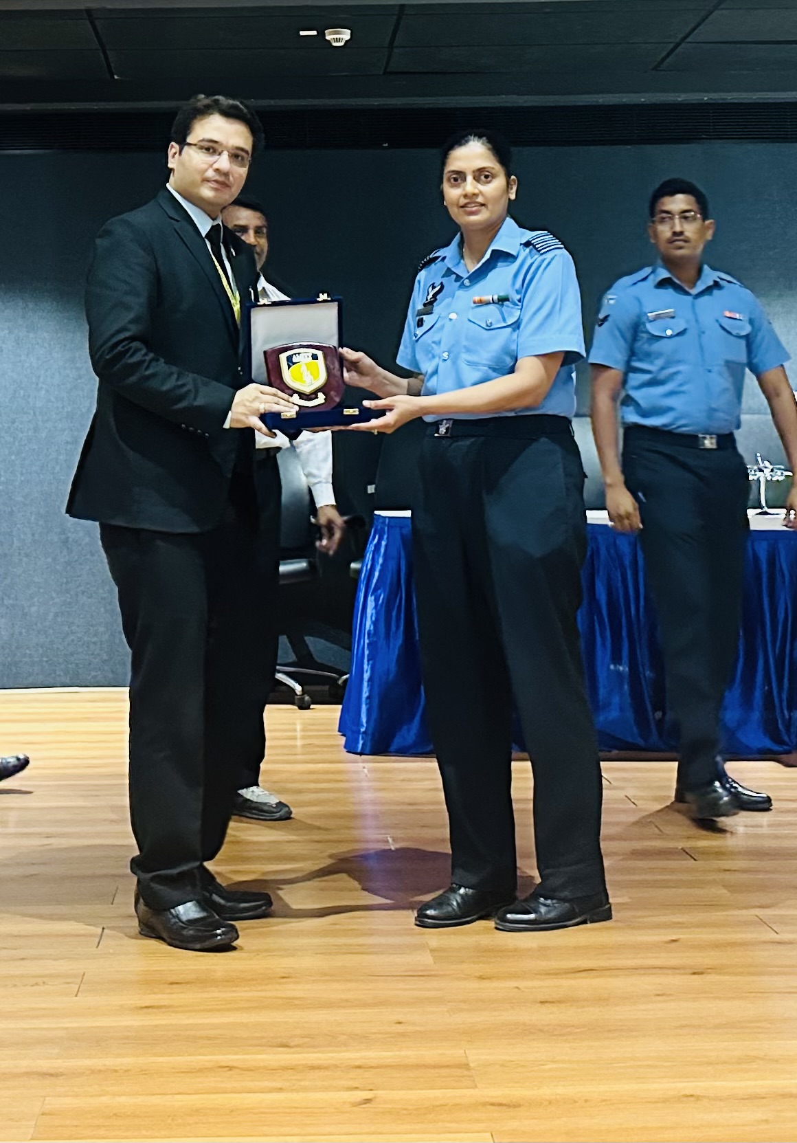 Felicitation from Indian Air Force